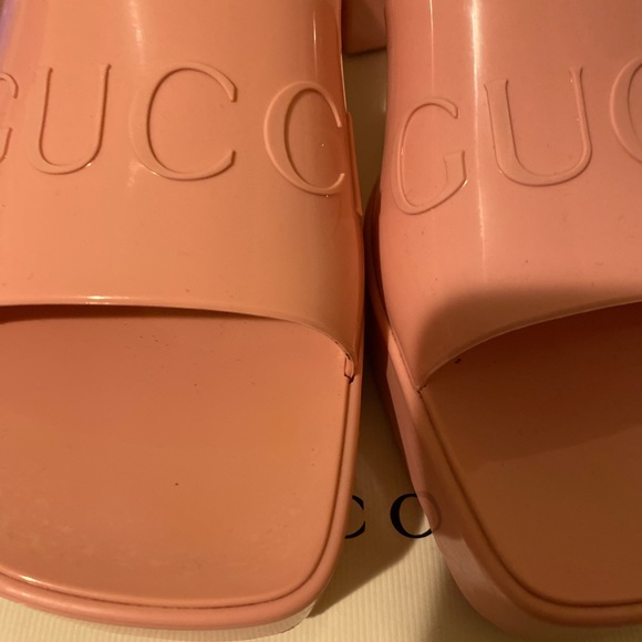 Gucci mules wild rose size 38 authentic. - Picture 9 of 9